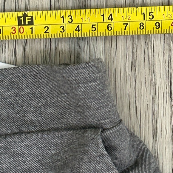 Banana Republic Heather Gray Ankle Length Trousers Sz 10 - Picture 3 of 9